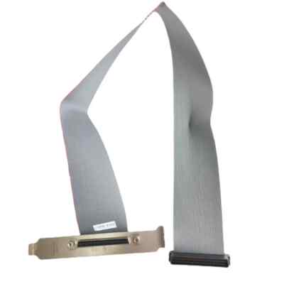 Computer SCSI P 68Pin Cabinet Hard Disk Array Data Cable Bracket FM Flexible