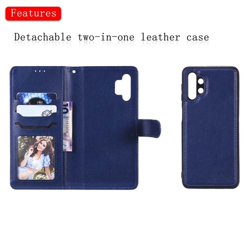 For Samsung A32 A52 A72 A12 A51 A71 Magnetic Removable Wallet Leather Case Cover - Picture 19 of 44