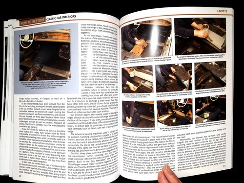 How to Restore Classic Car Interiors : Repair, Restoration, Maintenance Book New - Picture 6 of 6