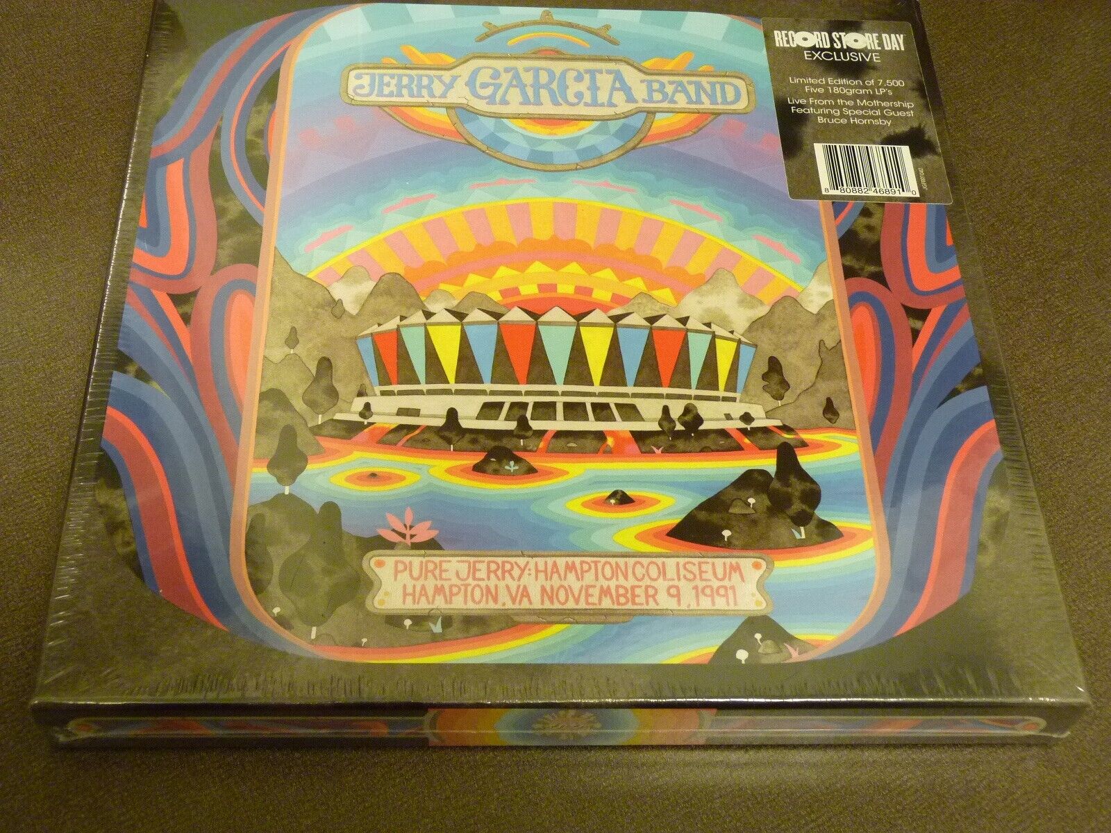 JERRY GARCIA BAND PURE JERRY/HAMPTON, VA 1991 5 LP BOX SET RSD BLACK FRIDAY 2022