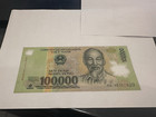 Vietnamese Dong 100K 100000 Polymer Banknote in Vietnam VND Great Note!