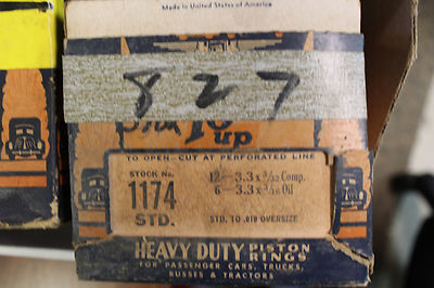 NOS Ramco Piston Ring Set 1174 STD. A8834S (64*)