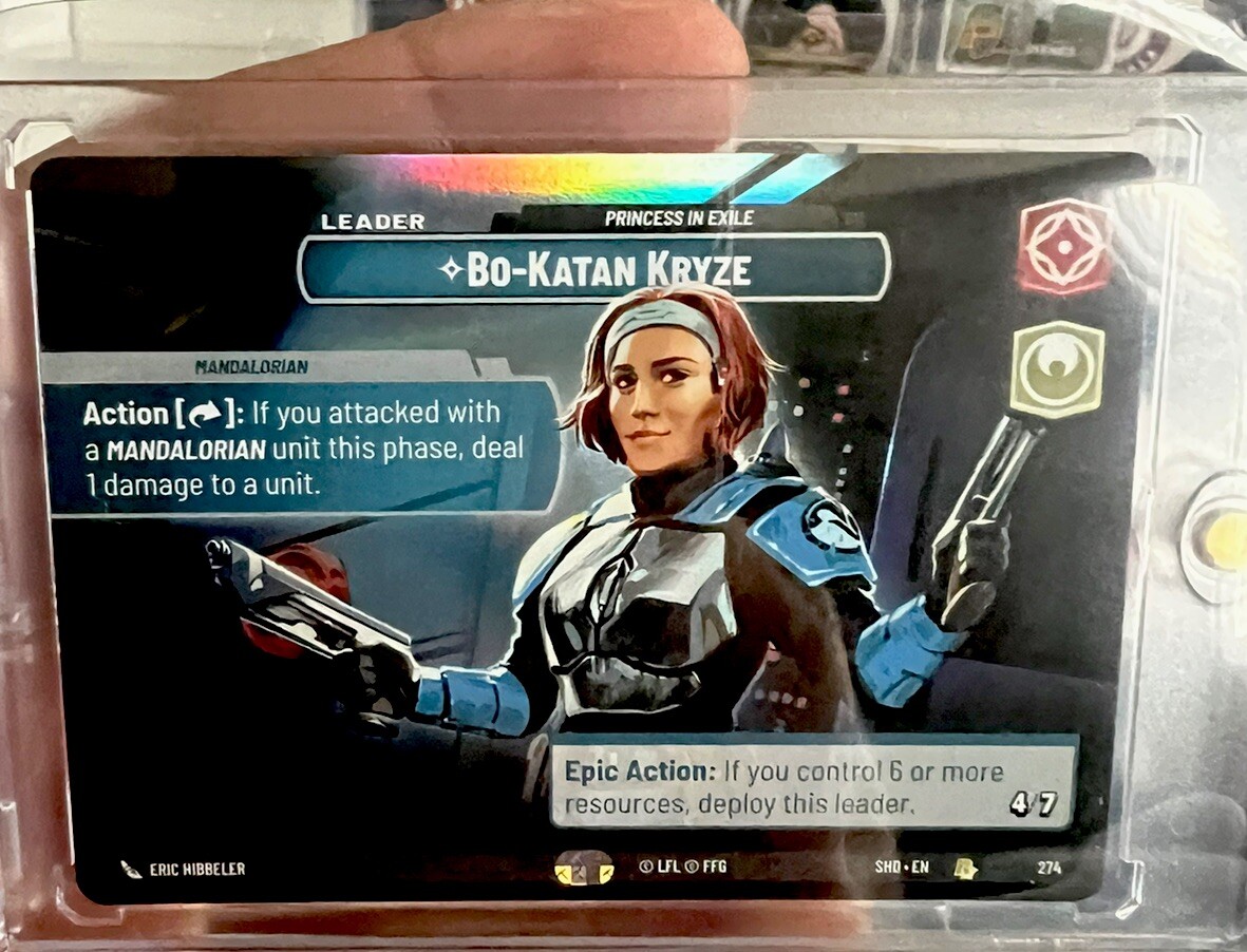 Bo-Katan Kryze SHOWCASE 🔥🔥 Star Wars Unlimited Shadows Of The Galaxy 2024