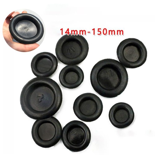 Rubber Grommets Blanking Closed Blind Grommet Wiring Cable Bung 14mm