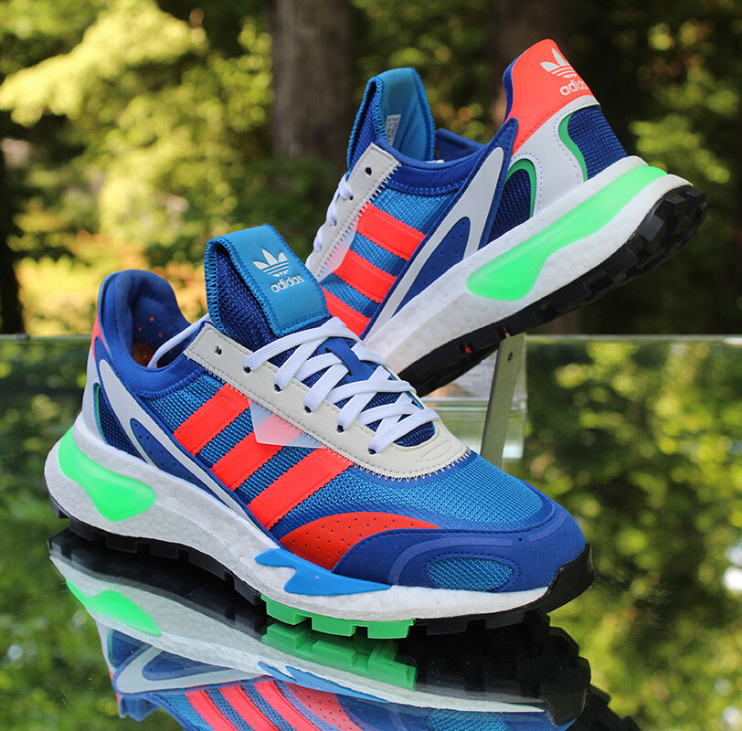 Adidas Retropy P9 Men's Size 9 Bright Blue Solar Red Custom