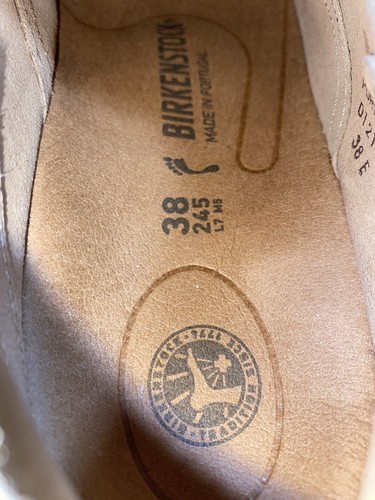 Scarpe sneakers Birkenstock Gary scamosciate zenzero comode da donna taglia EU 38 US 7 - Foto 6 di 14