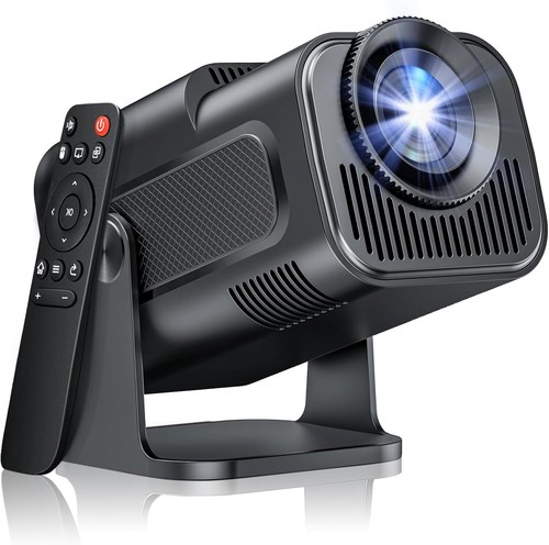 Mini Projector 1920*1080P 4K WiFi Bluetooth Projector Short Throw Home Theater - Picture 2 of 21