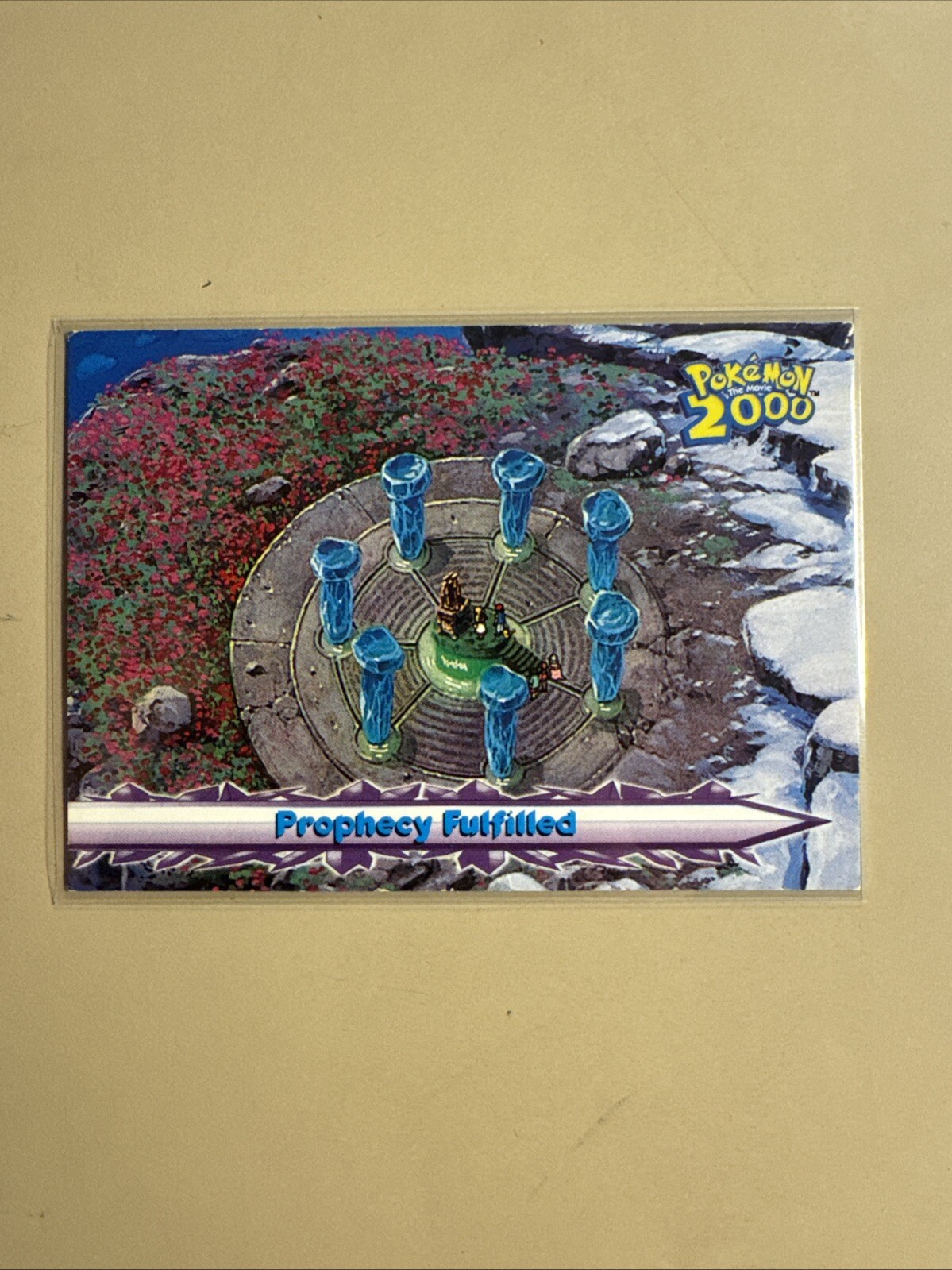 Pokemon Topps Prophecy Fulfilled Non Foil The Movie 2000 #62 
