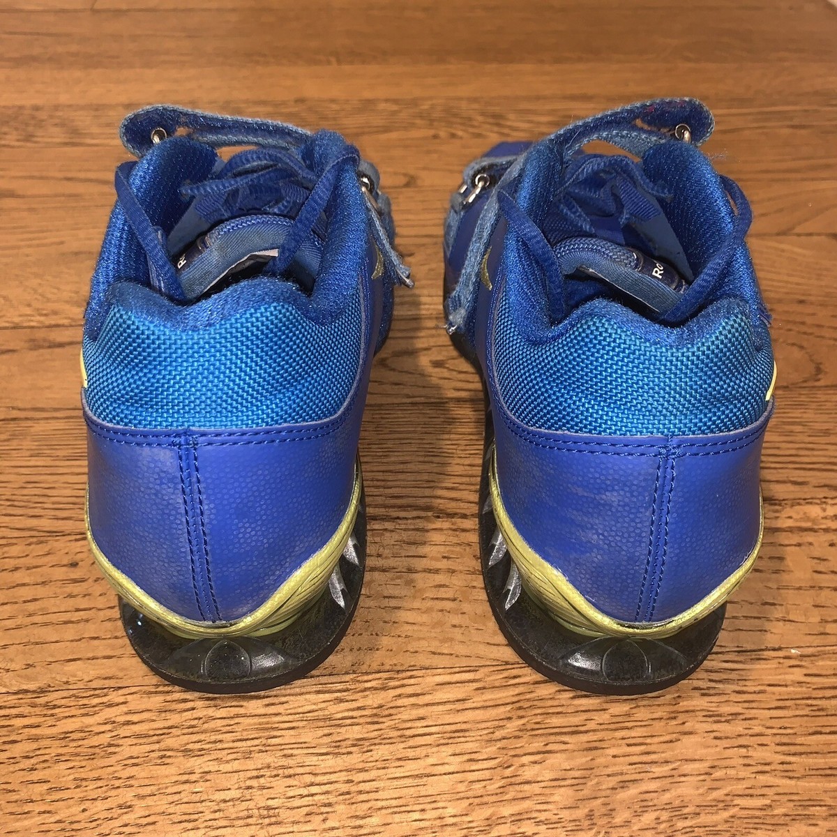 Nike Romaleos 2 Blue Green 476927-417 Weightlifting Shoes Men's