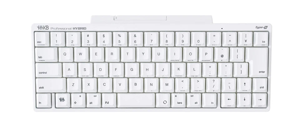 PFU Keyboard HHKB Professional HYBRID Type-S Japanese Layout Snow Color New - Image 2 of 4