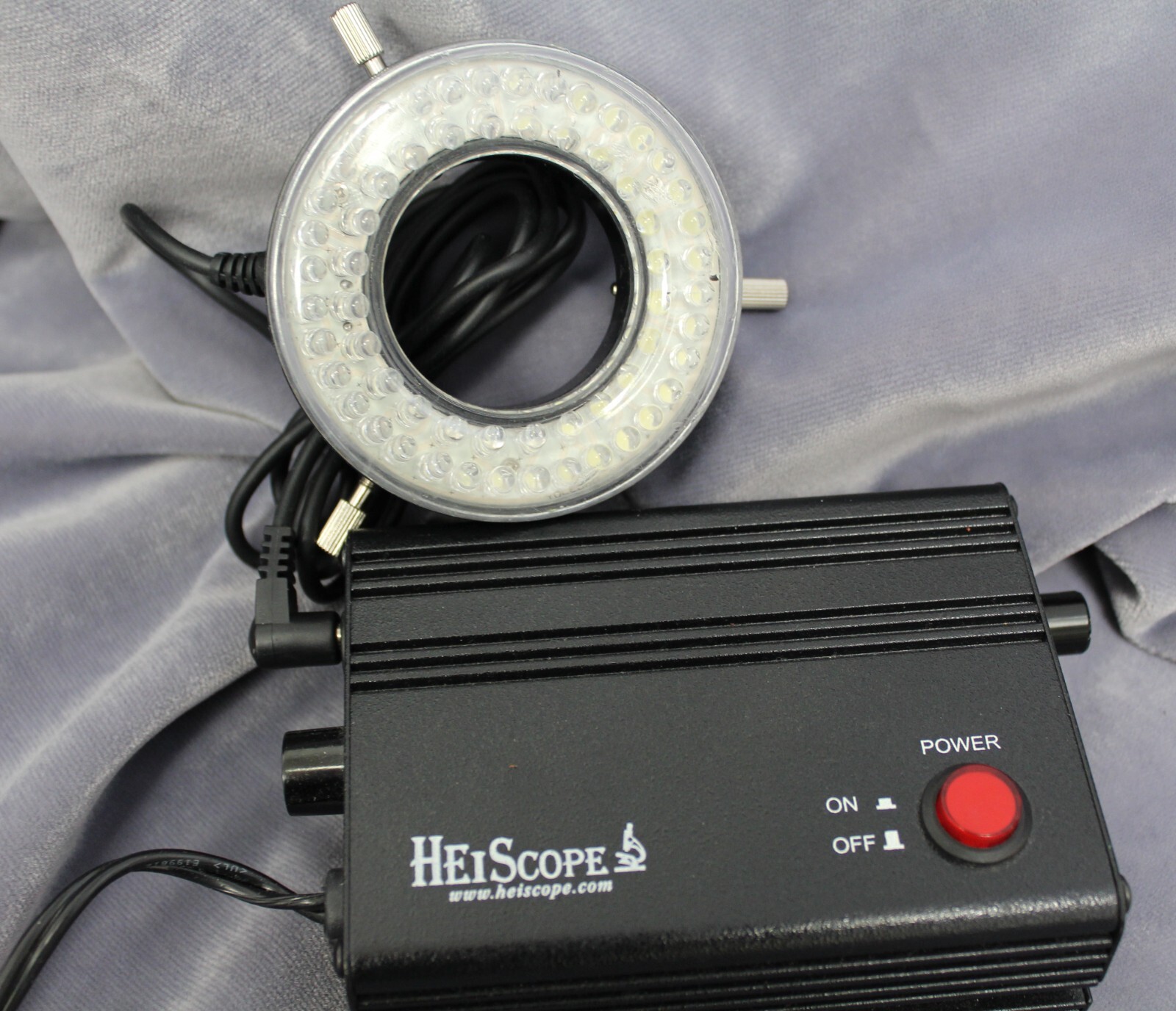 HeiScope 60 LED Microscope Ring Light 61mm Diameter for Clear Illumination-image