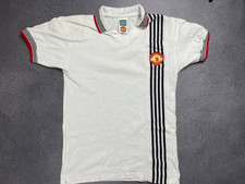 Manchester United 1975 Score Draw Football Shirt Soccer Jersey Size S
