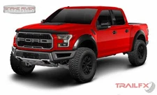TrailFX Smoke Acrylic Bugshield Hood Deflector For 15-20 Ford F-150 Raptor 5941H