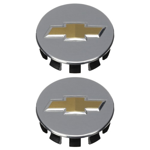OEM NEW Wheel Center Cap Set of 2 Aluminum w/Gold Bowtie 0609 Cobalt