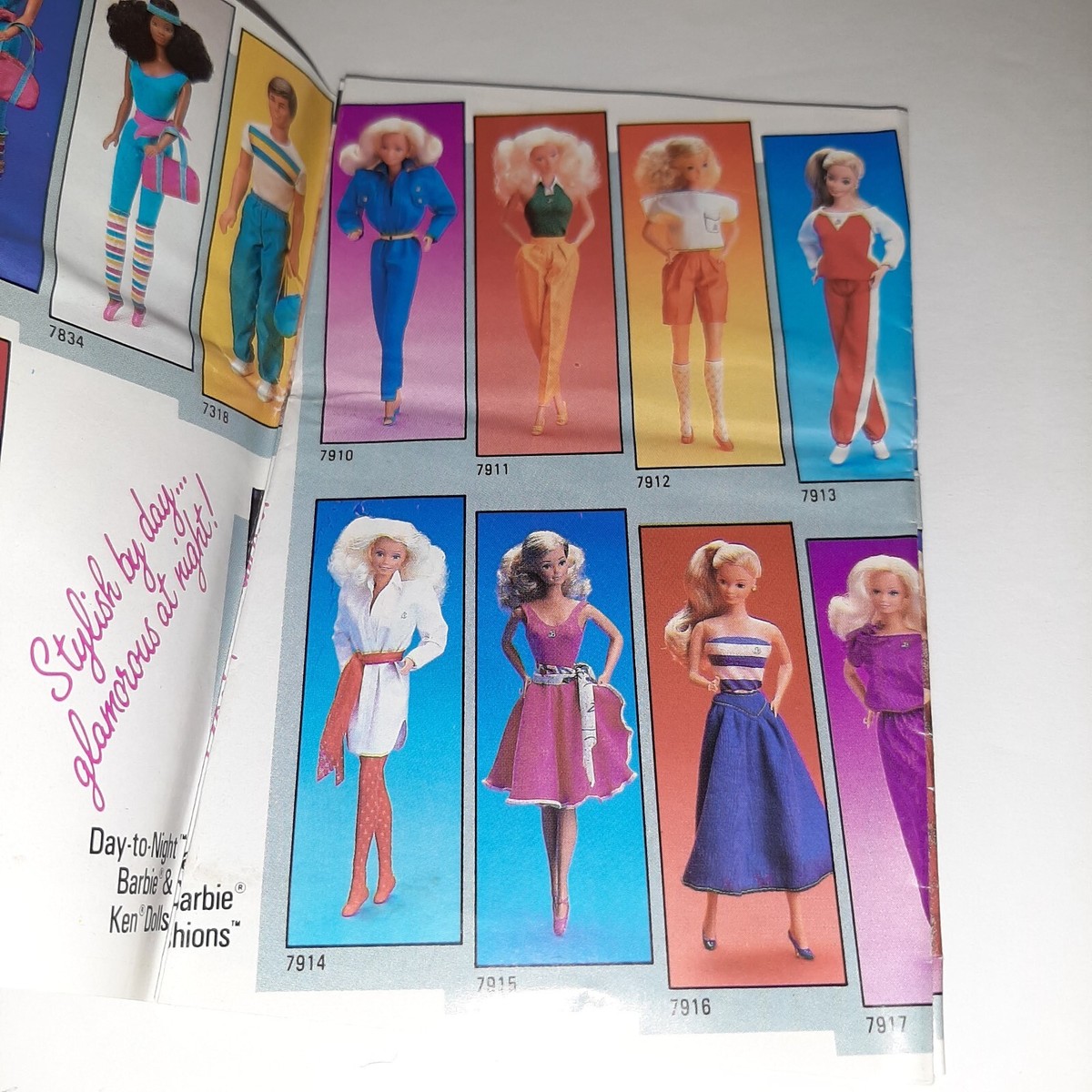 Vintage 1984 Mattel Barbie World of Fashion Booklet We Girls Can