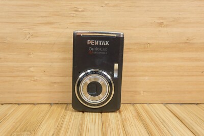 極美品 動作品 平成レトロ Y2K PENTAX Optio E60 箱付き 名機 動作品 平成レトロ CCD Y2K PENTAX Optio E60