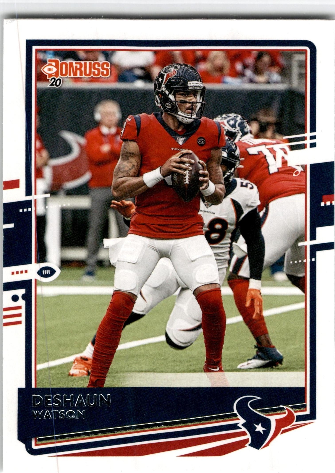 2020 Donruss #111b Deshaun Watson Red jersey