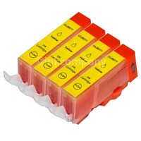 4 Canon Patronen Mit Chip CLI-521 Yellow Mp 560 Ip 4600 Ip 4700 Mp 990 Neu