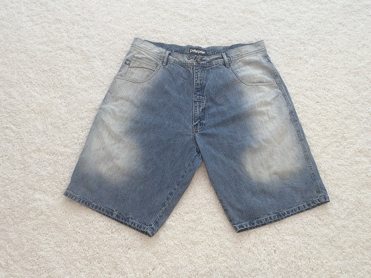 00s PELLE PELLE DOUBLE KNEE BAGGY SHORTS
