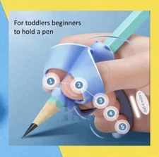 5 Finger full positioning pen Holder Grip for Kids Hand writing Aid Trainer Post