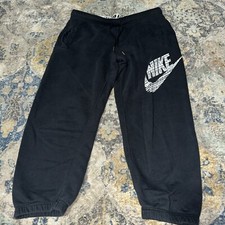 VINTAGE NIKE JUST DO IT SWEATPANTS YOUTH SIZE LARGE VERY HARD TO FIND RARE