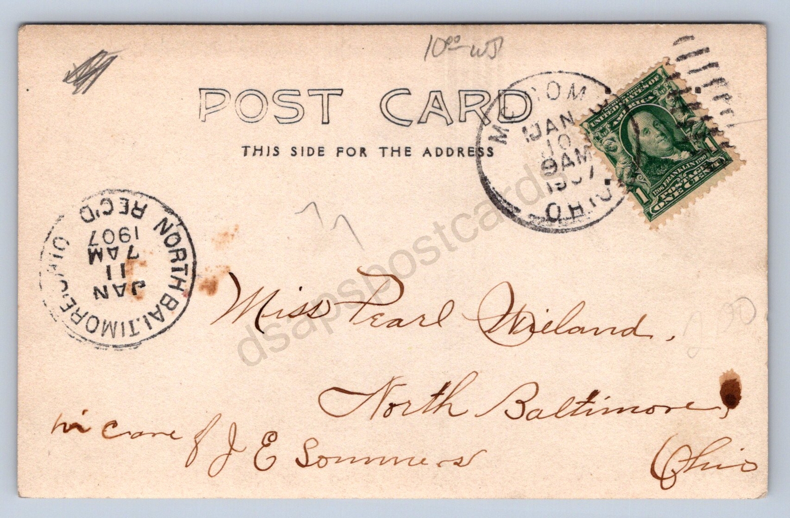 J87/ Ohio RPPC Postcard c1910 Public School Building 419 eBay