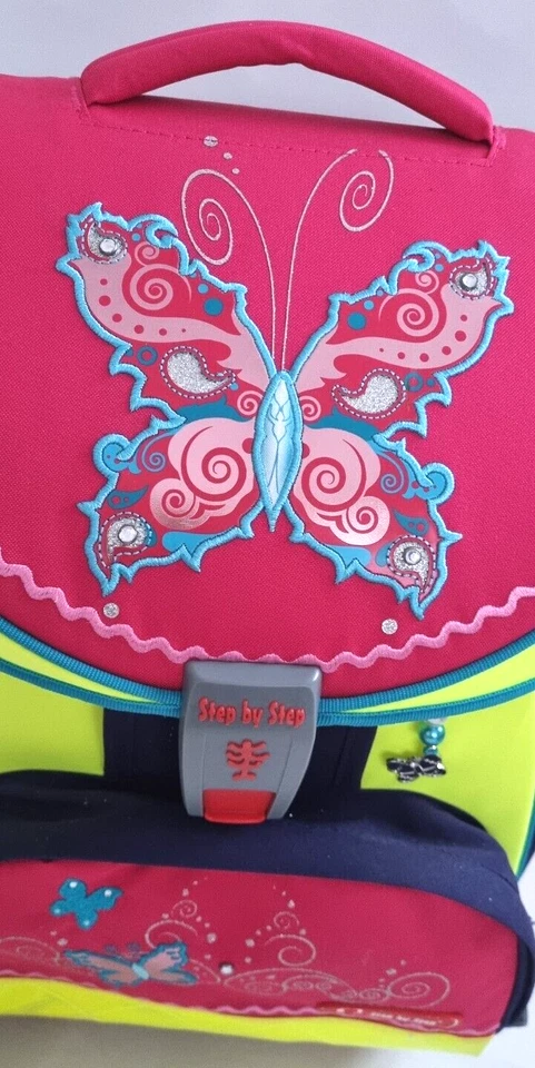 Step by Step Comfort Butterfly Dancer Schulranzenset 4-teilig Mädchen Rucksack - Bild 3 von 4