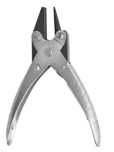 Parallel Action Pliers Round Concave Jaw Nose Pliers 140mm Jewelry Wire Working - Picture 3 of 5