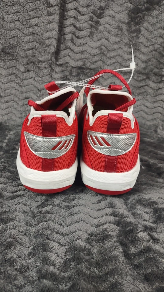 Botines de béisbol Adidas Ironskin Icon 6 de metal rojos/blancos EG6550 (NUEVOS CON ETIQUETAS) talla 8 Foto 3 de 4