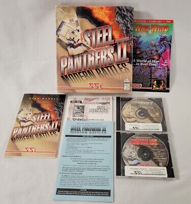 Steel Panthers II: Modern Battles Campaign Disk PC BIG BOX