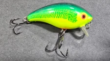 Mann's Vintage Baby 1-Minus Lure Single Stamped: Green Chartreuse