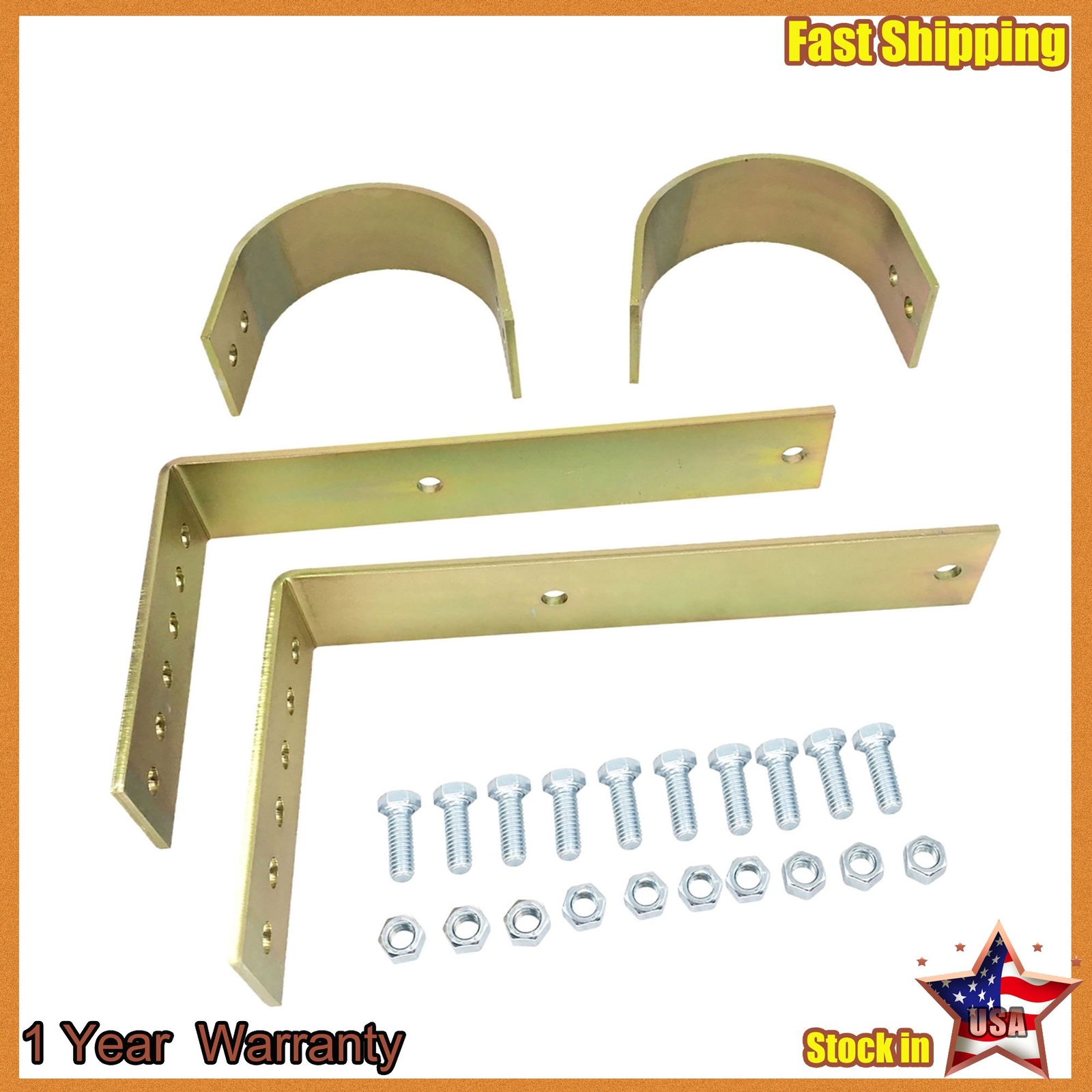 Universal Steel Driveshaft Safety Loop Bolt On Drive Tail Shaft For SB