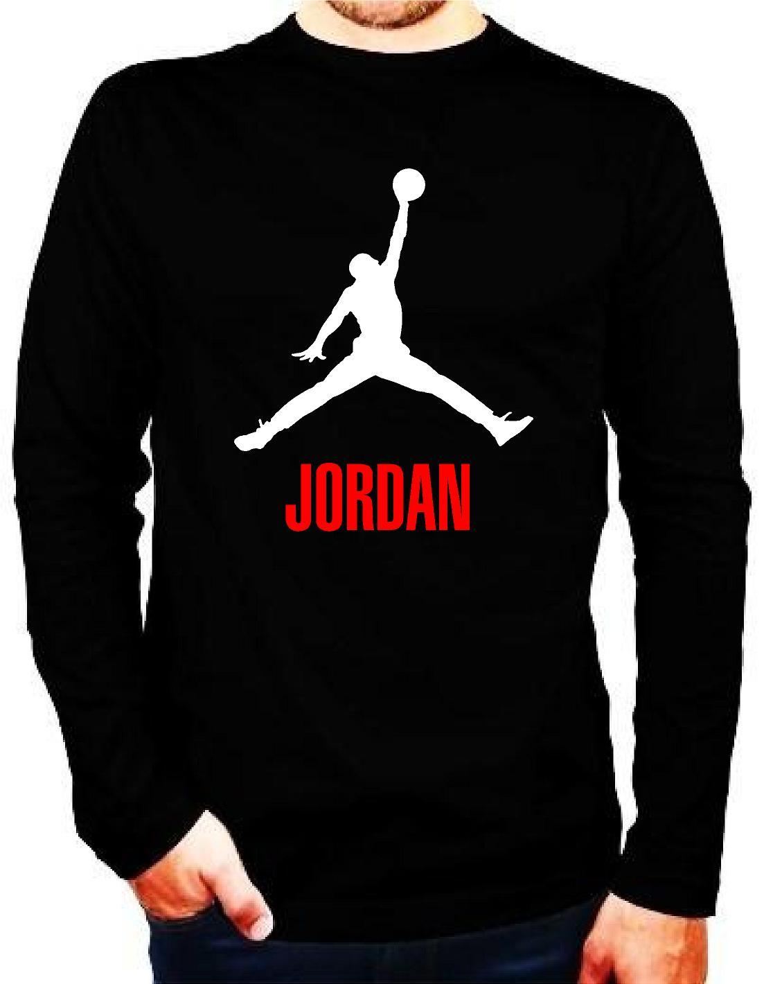 CAMISETA MANGA JORDAN | eBay