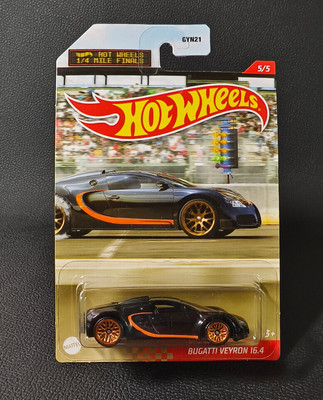 Hot Wheels 1/4 Mile: Bugatti Veyron 16.4 Neu , Ovp 1:64 1/64 Mattel