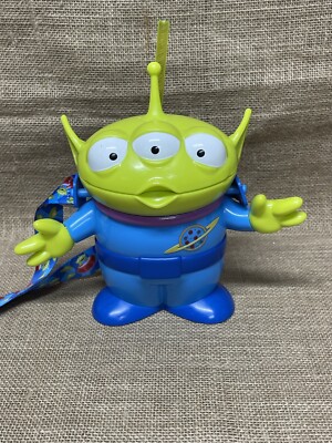 Disney Parks Pixar Toy Story Claw Machine Green Alien Sipper Cup