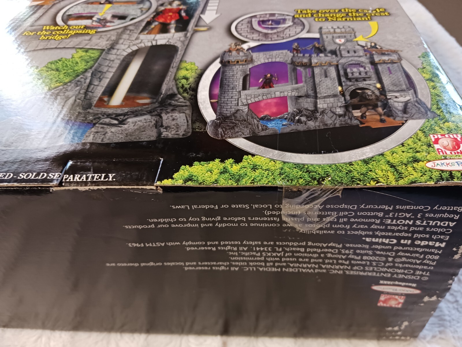 Chronicles of Narnia Prince Caspian Deluxe Telmarine Castle Playset