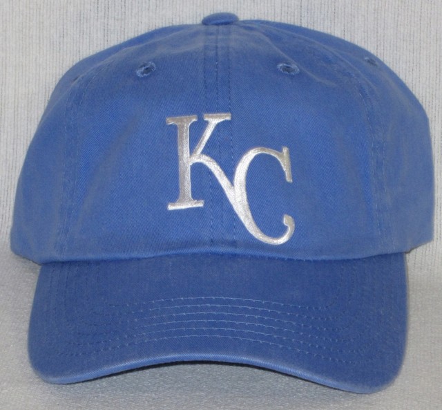 Kansas City Royals LADIES CAP HAT CLASSIC MLB PATCH/LOGO FADED BLUE