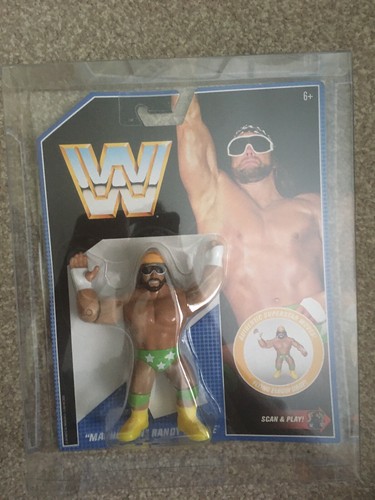 WWE MATTEL RETRO SERIES 9 THE MACHO MAN RANDY SAVA...