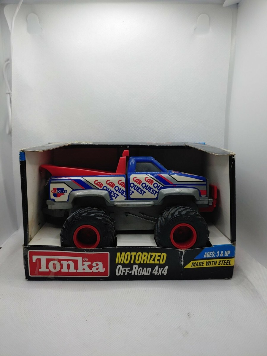 1992 Tonka, Motorized Off-Road 4 x 4, Car Quest, Made with