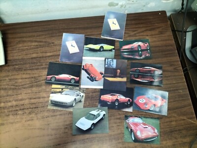 Ferrari Gruppo Editoriale Lo Vecchio postcards.