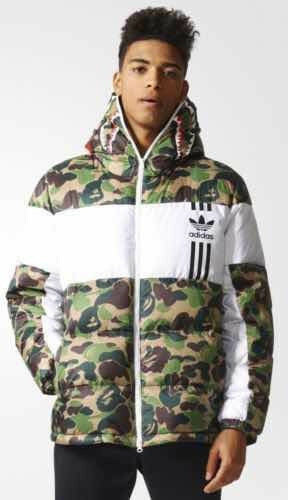 adidas bape coat