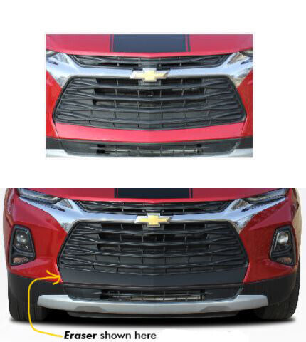 Eraser Bumper Black out Stripe Fits: Chevy Blazer Graphic Decal on 3M Film - Picture 1 of 3