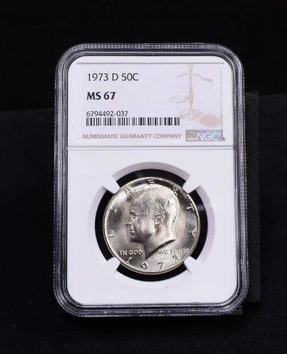 1973-D Kennedy Half Dollar - NGC MS67 (#57273-L)