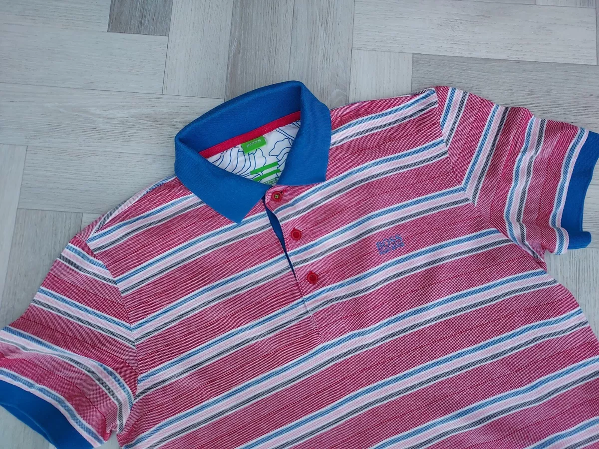 GEN Men s Hugo boss polo shirt SHORT SLEEVE MEDIUM UK T SHIRT eBay
