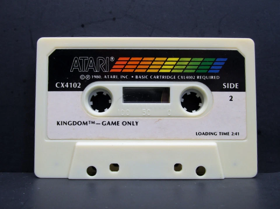 Kingdom, CX4102, Atari 400/800, Cassette, Atari 1980 - Image 2 of 3