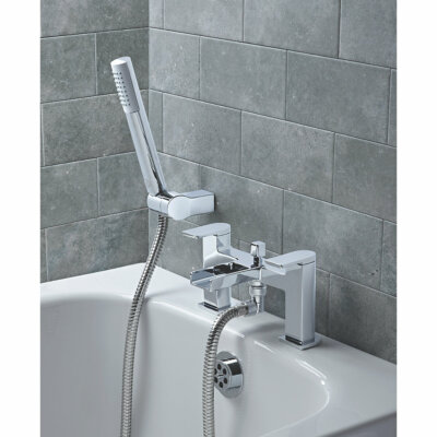 NIAGARA WASSERFALL DECK MONTIERTE BADEWANNE/DUSCHE MISCHBATTERIE (4225P)