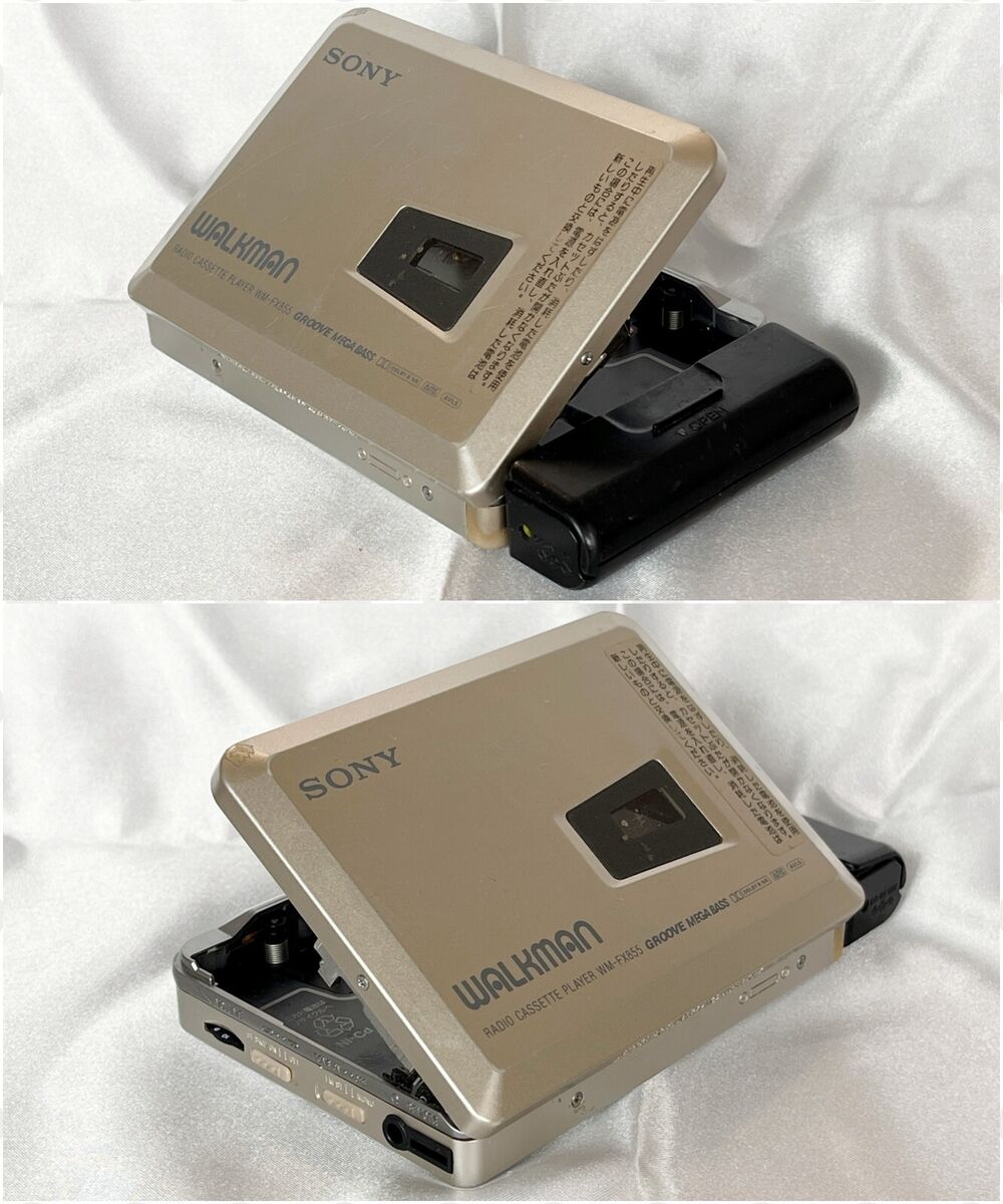 SONY WM-FX855 1997 Walkman W/Accessories Cassette Player SONY WM-FX855 1997 Walkman W/Accessories Cassette Player