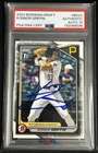 2024 BOWMAN DRAFT KONNOR GRIFFIN 1ST BOWMAN #BD-22 PSA 10 Auto