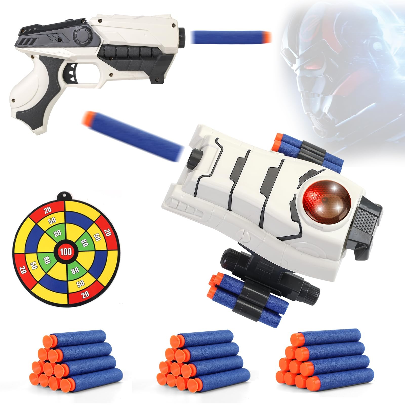 Foam Blaster For 5 6 7 8 9 + Year Old Boys, Sup...