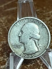 1935 WASHINGTON SILVER QUARTER 25 CENTS COIN # RJ205